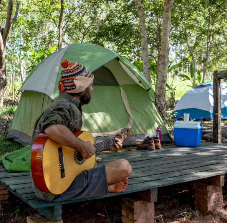 Hospedagem em Camping