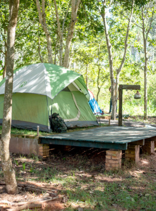 Hospedagem em Camping