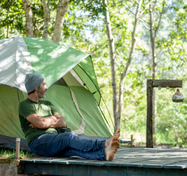 Hospedagem em Camping