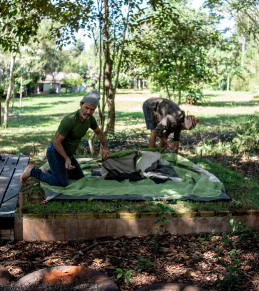 Hospedagem em Camping